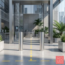 Pilona urbana anti-robo Inox